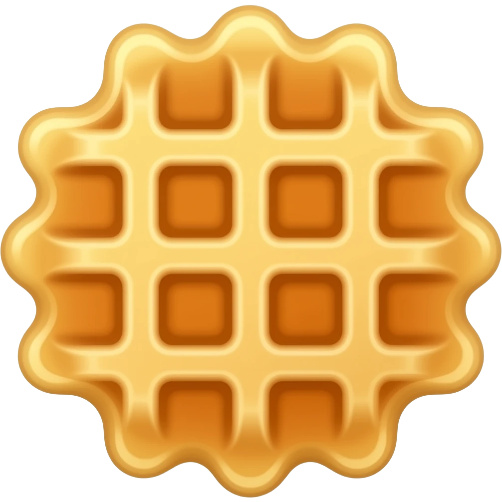 Waffles emoji