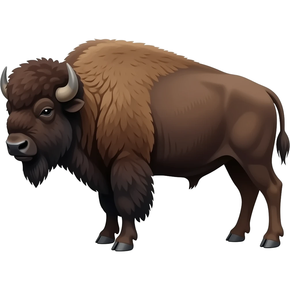 Bison emoji