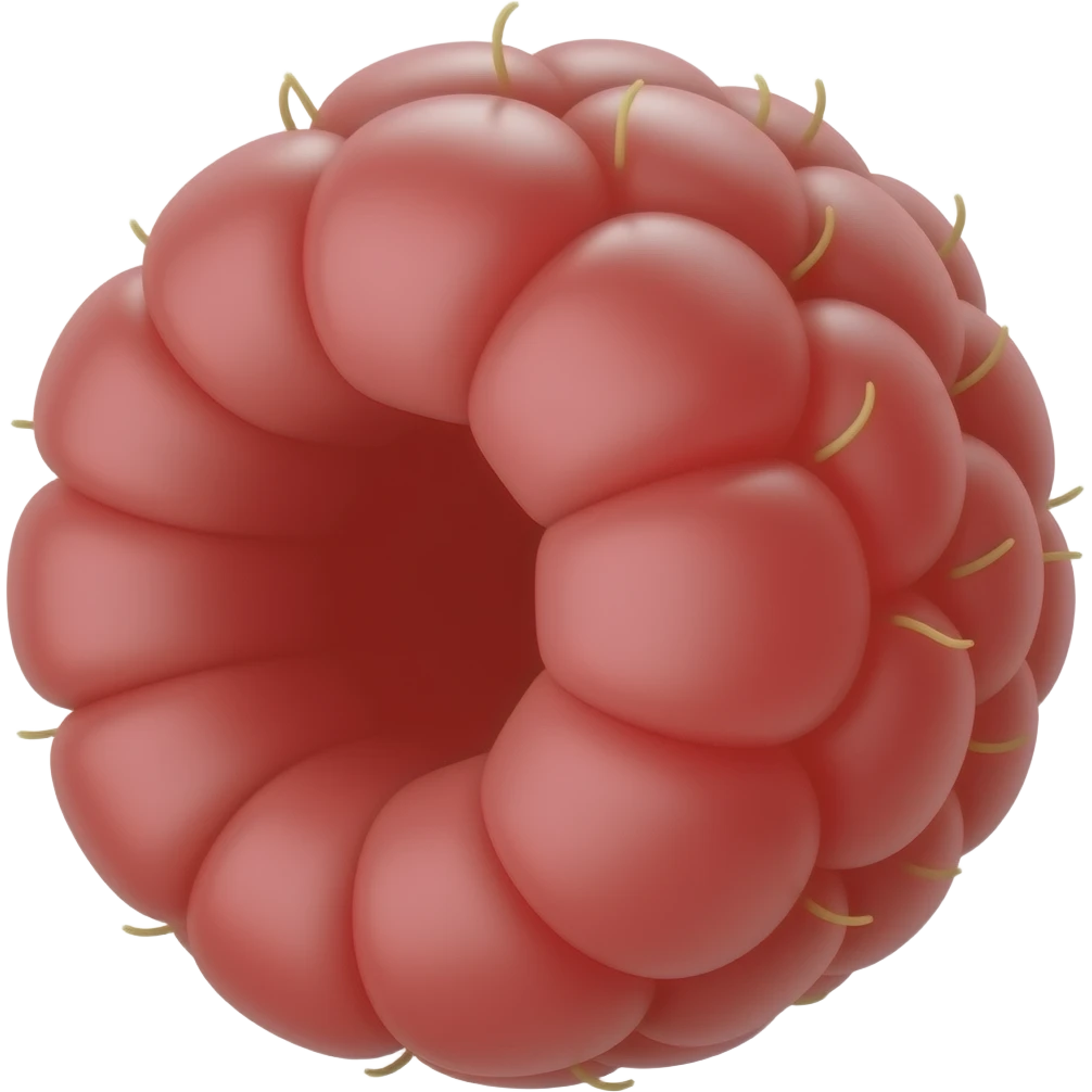 Raspberry emoji