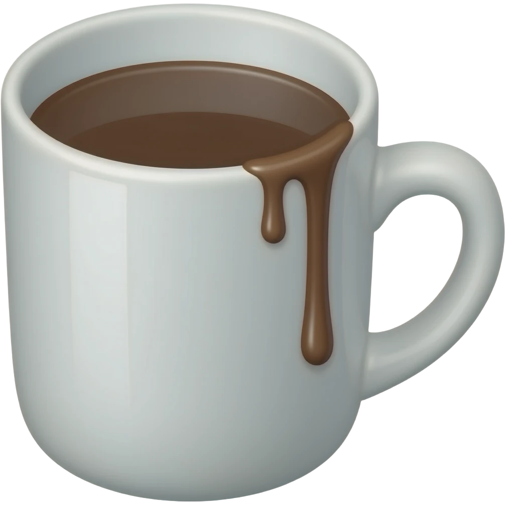 hot chocolate mug emoji