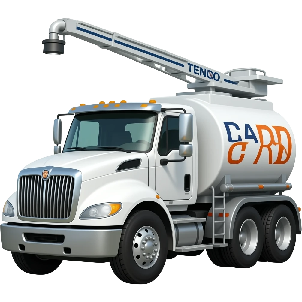 white water tanker western star with frontal TENCO watering arm emoji