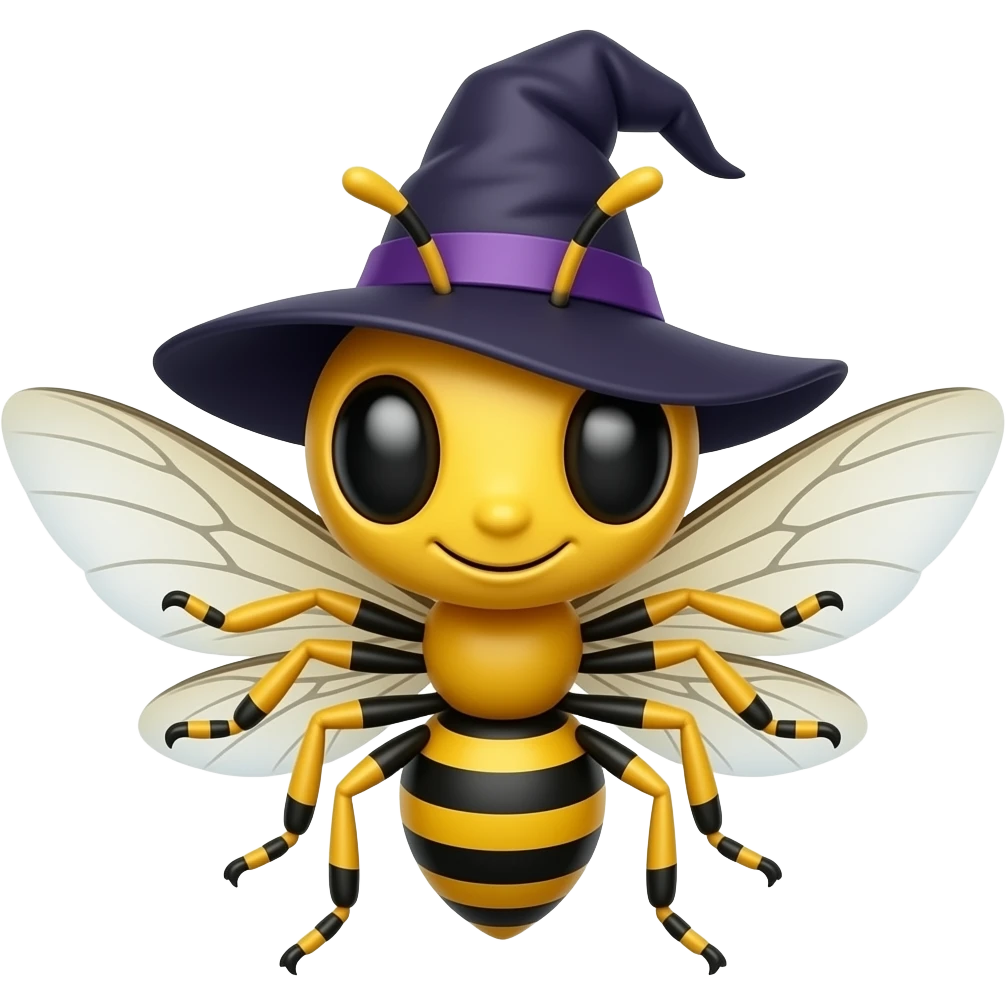 yellowjacket witch emoji