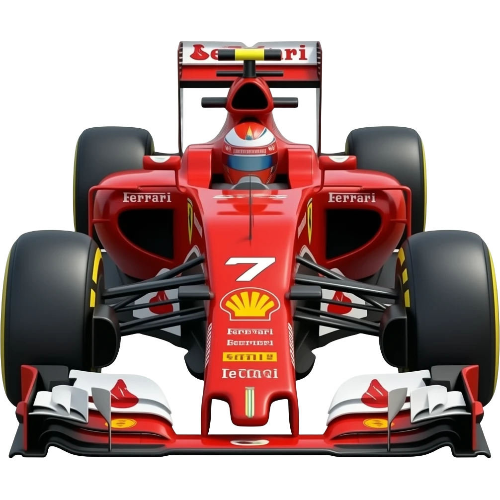 F1 ferrari emoji
