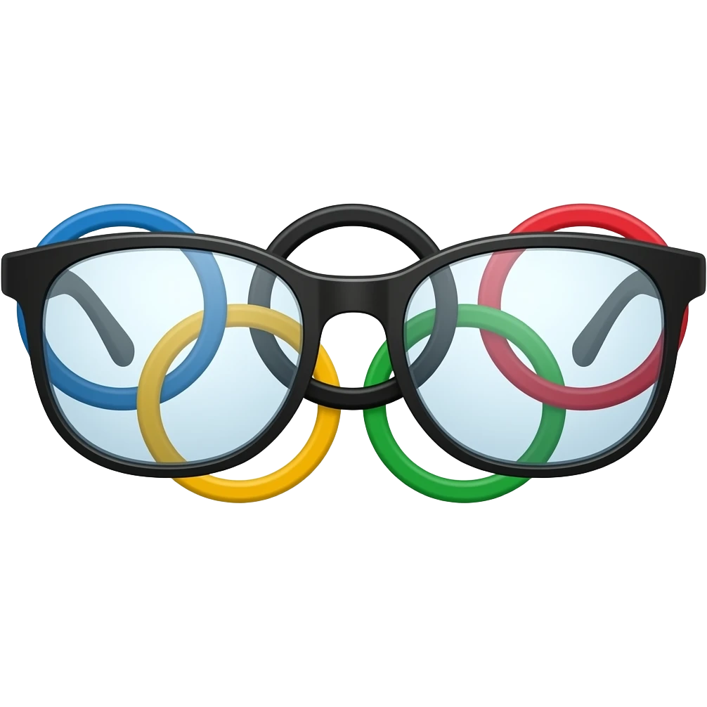 olympic glasses emoji