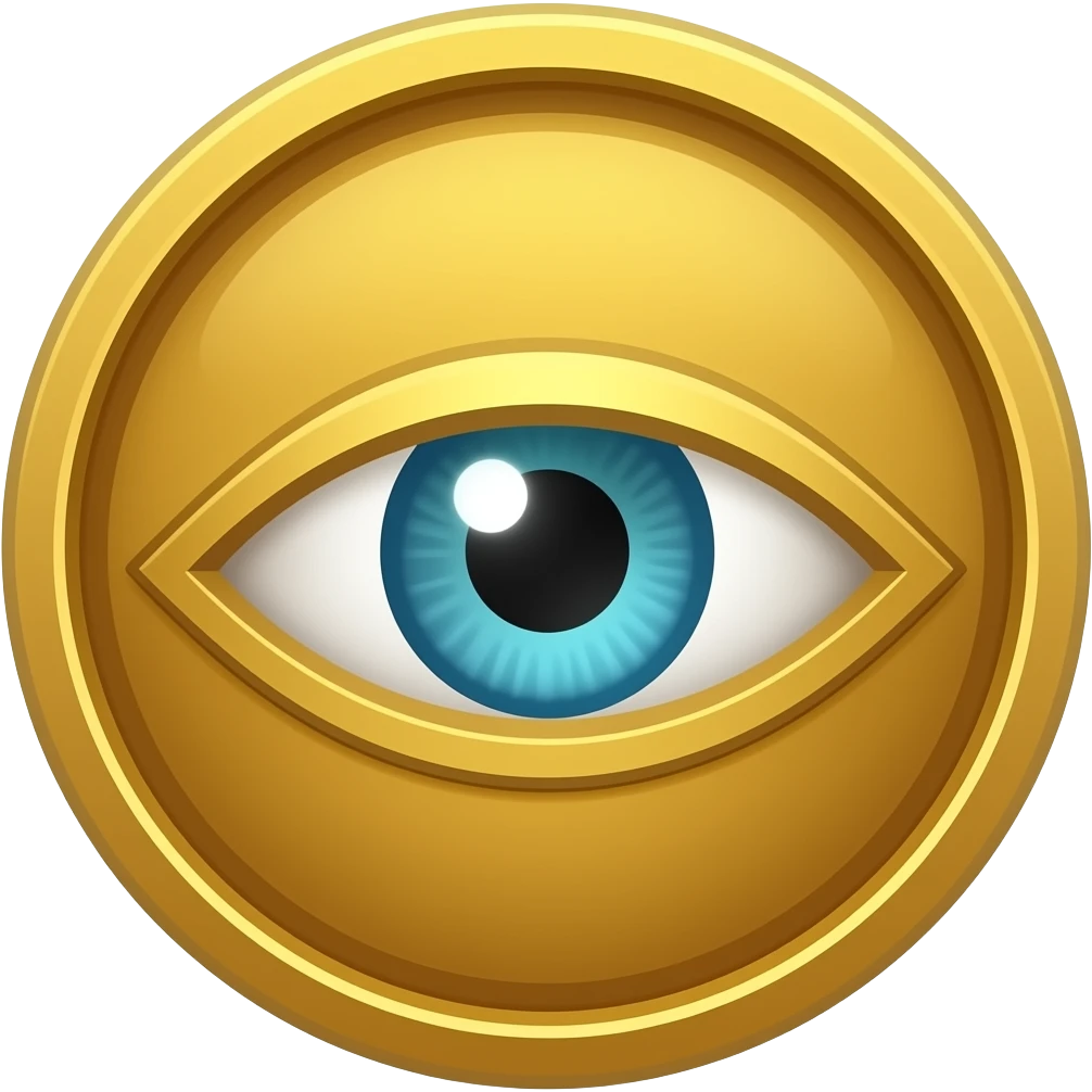 World of Warcraft gold Dalaran coin with eye emoji