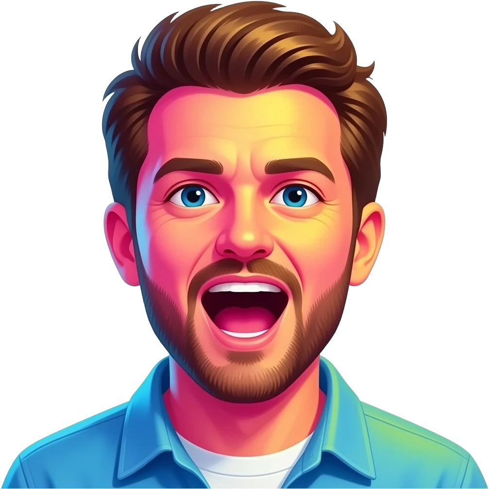 громко говоритесь в светлых тонах розовый желтый синий emoji