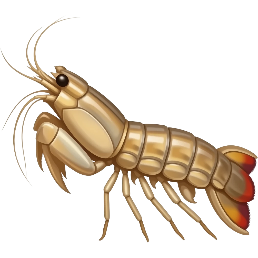 Mantis shrimp emoji