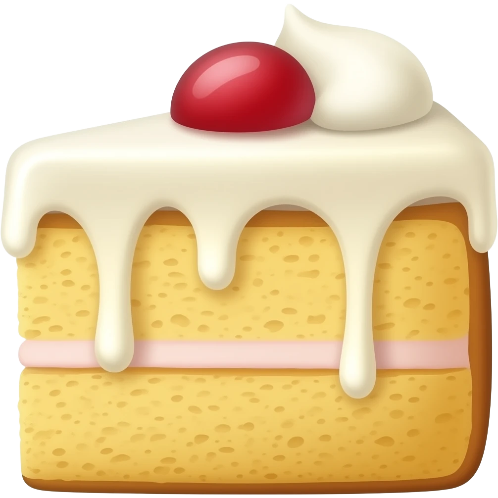SPONGE CAKE emoji