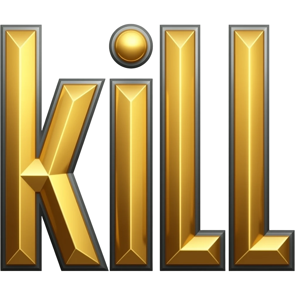 pentakill in big bold letters emoji