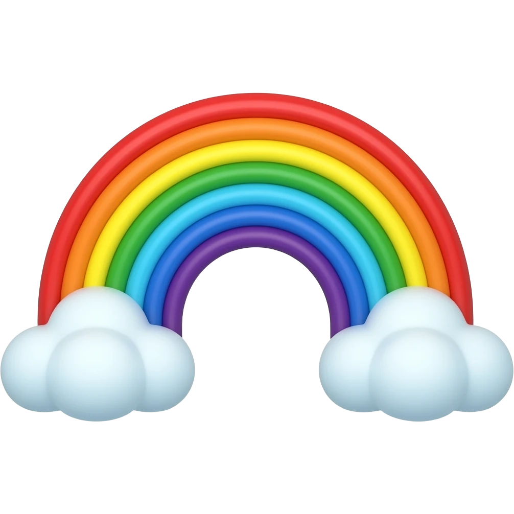 Rainbow emoji