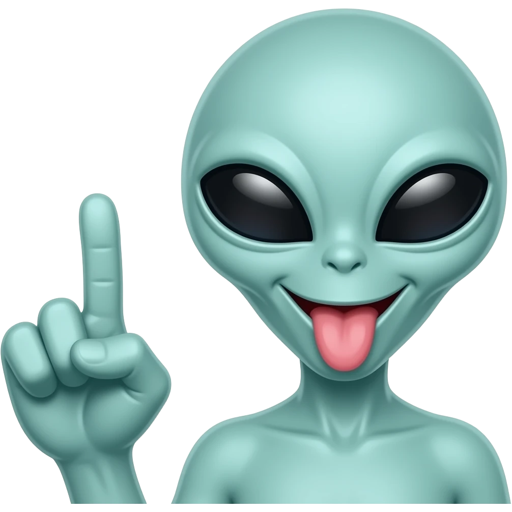 👽🖕👅 emoji