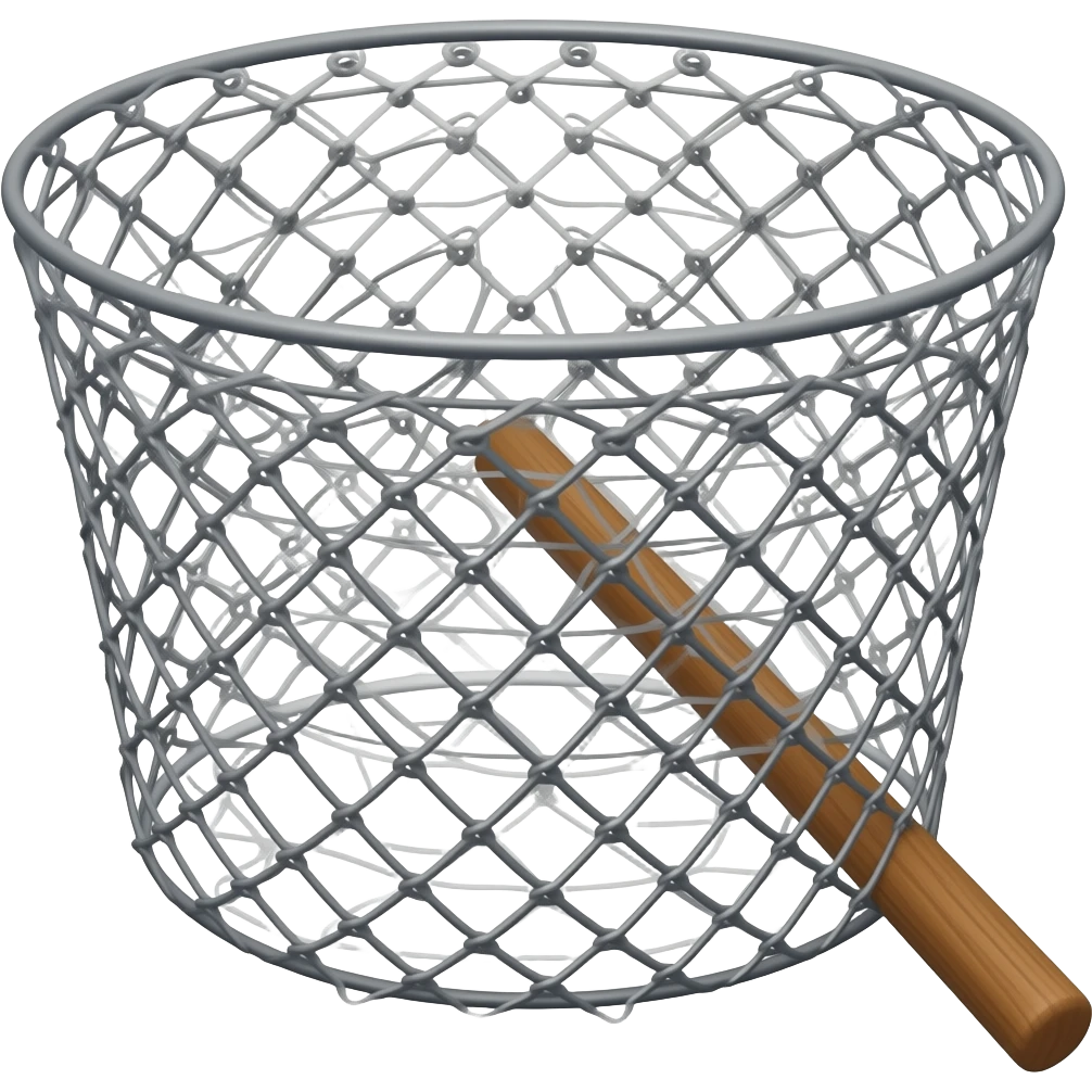 Net with handle emoji