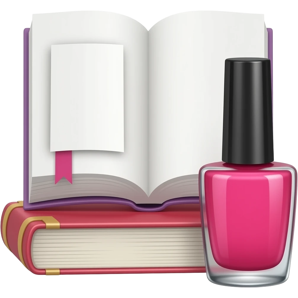 📖💅🏻 emoji
