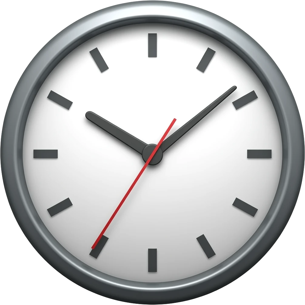 Clock emoji