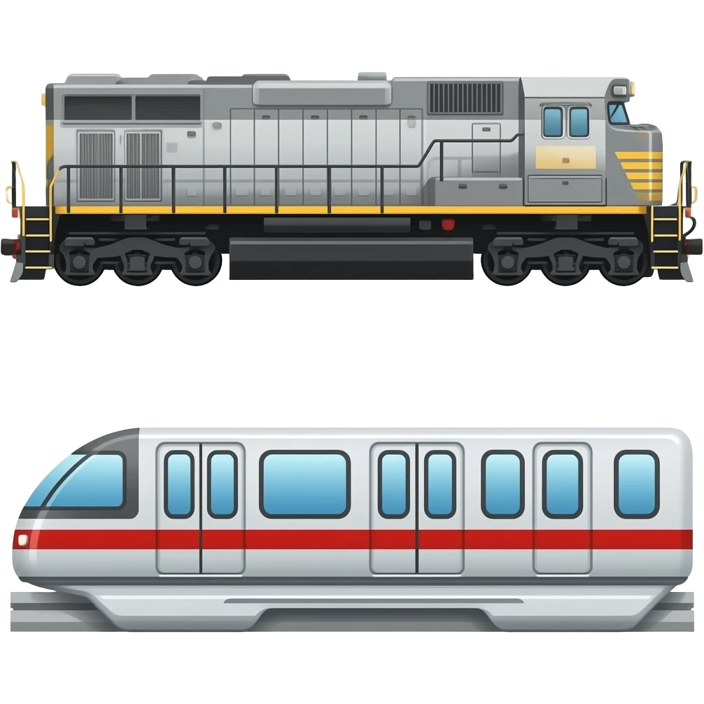 🚂🚟 emoji