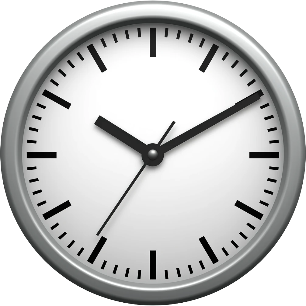 Clock it emoji