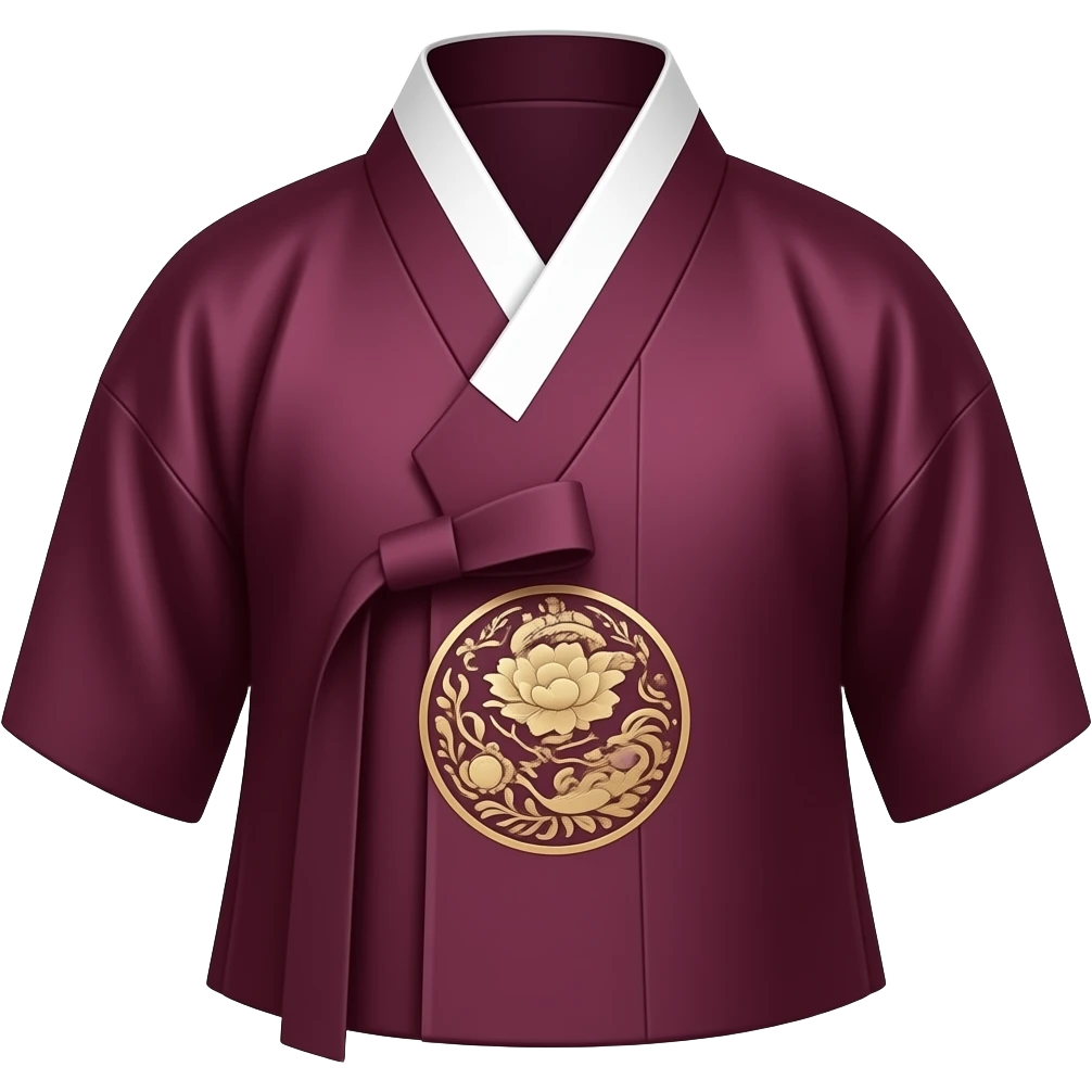 hanbok burgundy emoji