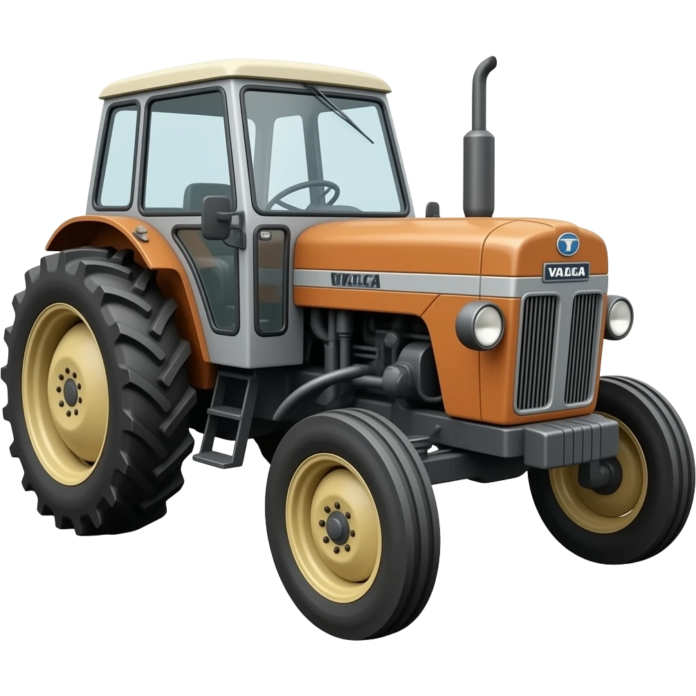 realy old tractor valtra emoji