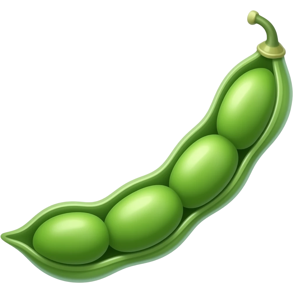 Green bean emoji