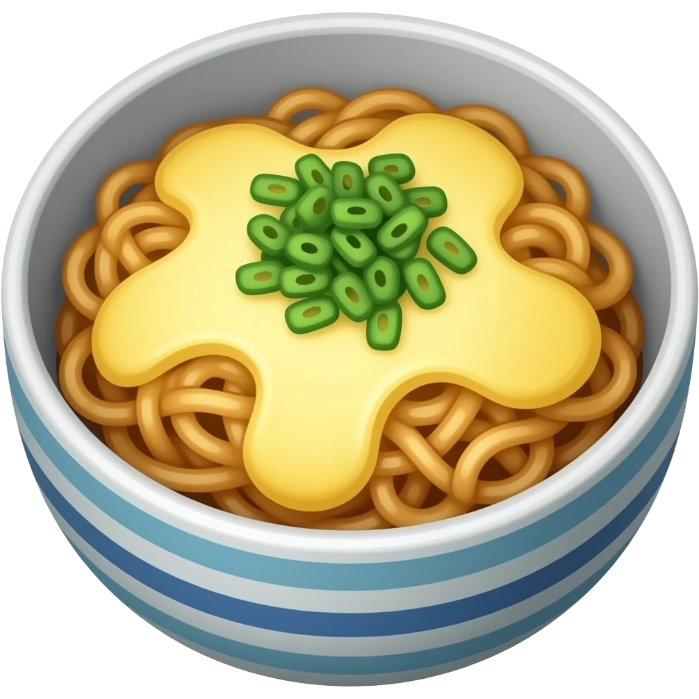 チーズ牛丼 emoji