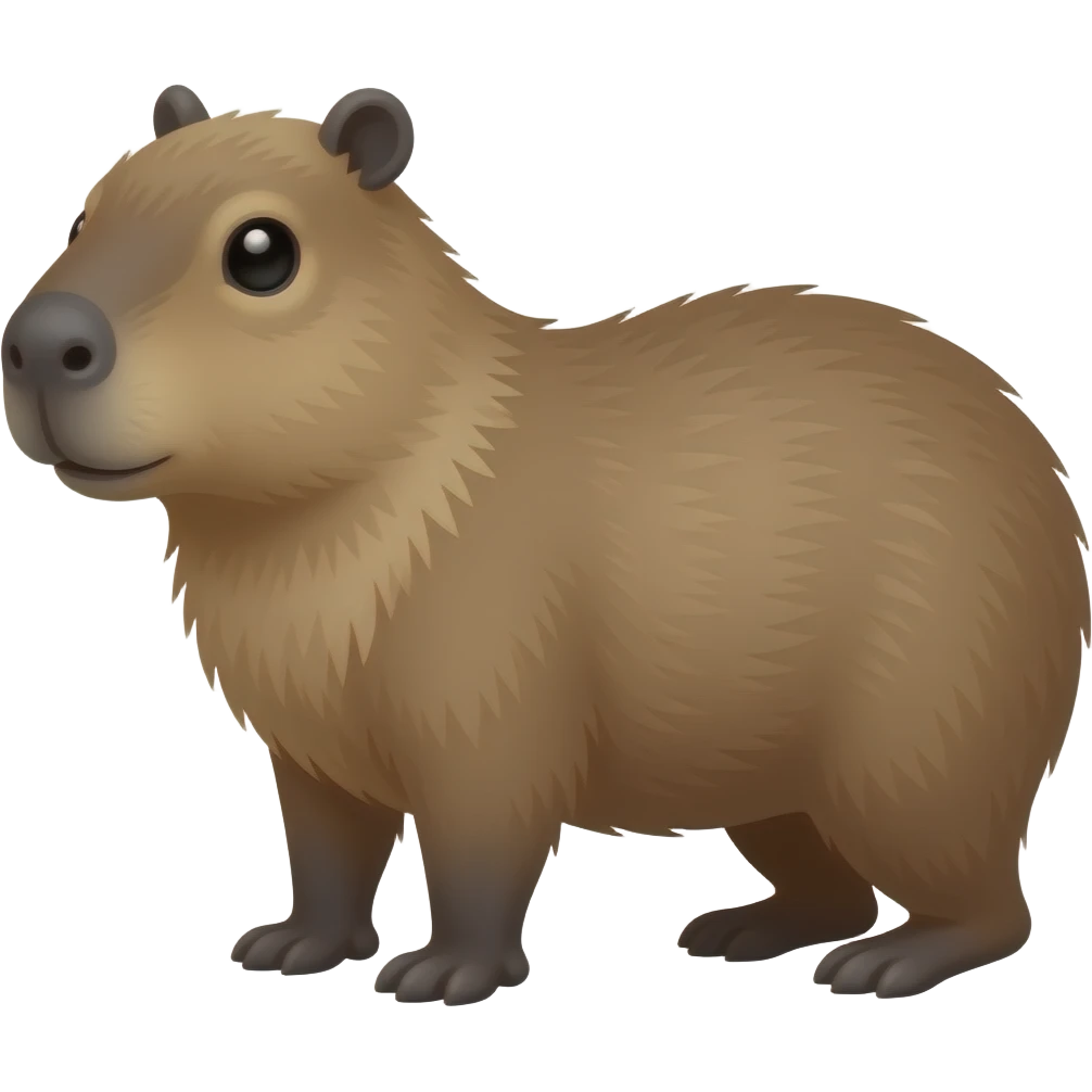 Capybara emoji