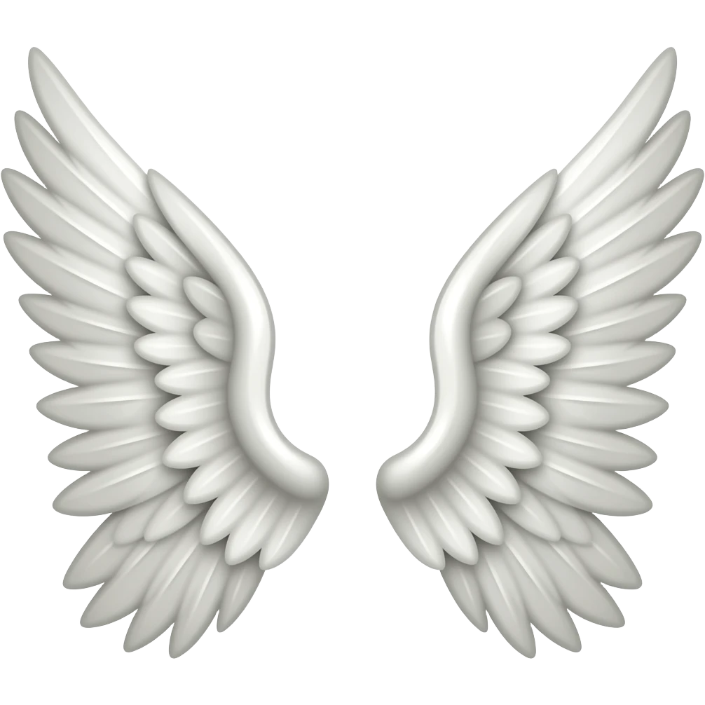 The text Sid between the above wings emoji