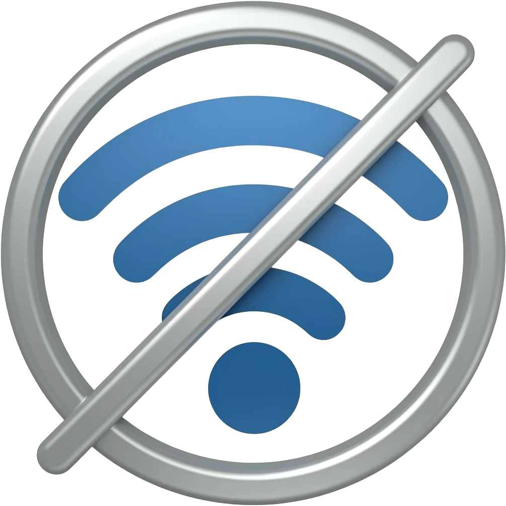 no internet emoji