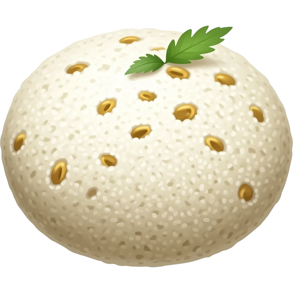 Rava idli emoji