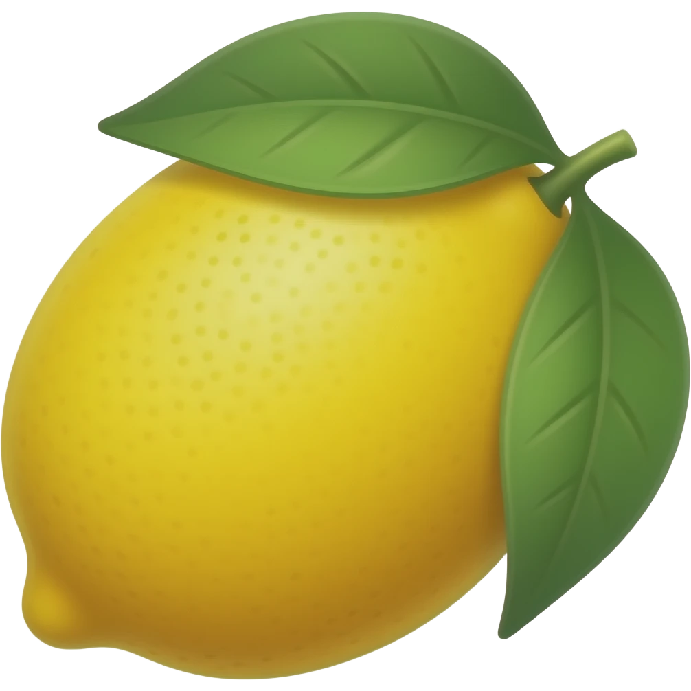 The Lemon emoji