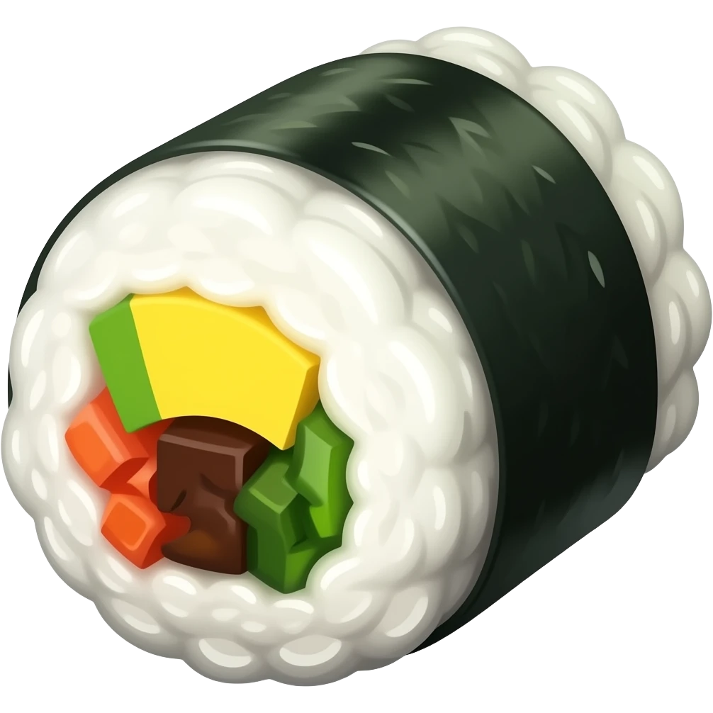 korean kimbab emoji
