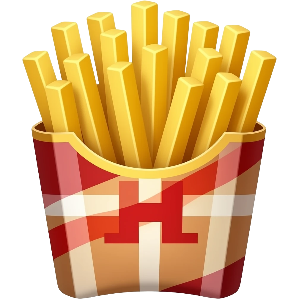 fries in the bag emojis emoji