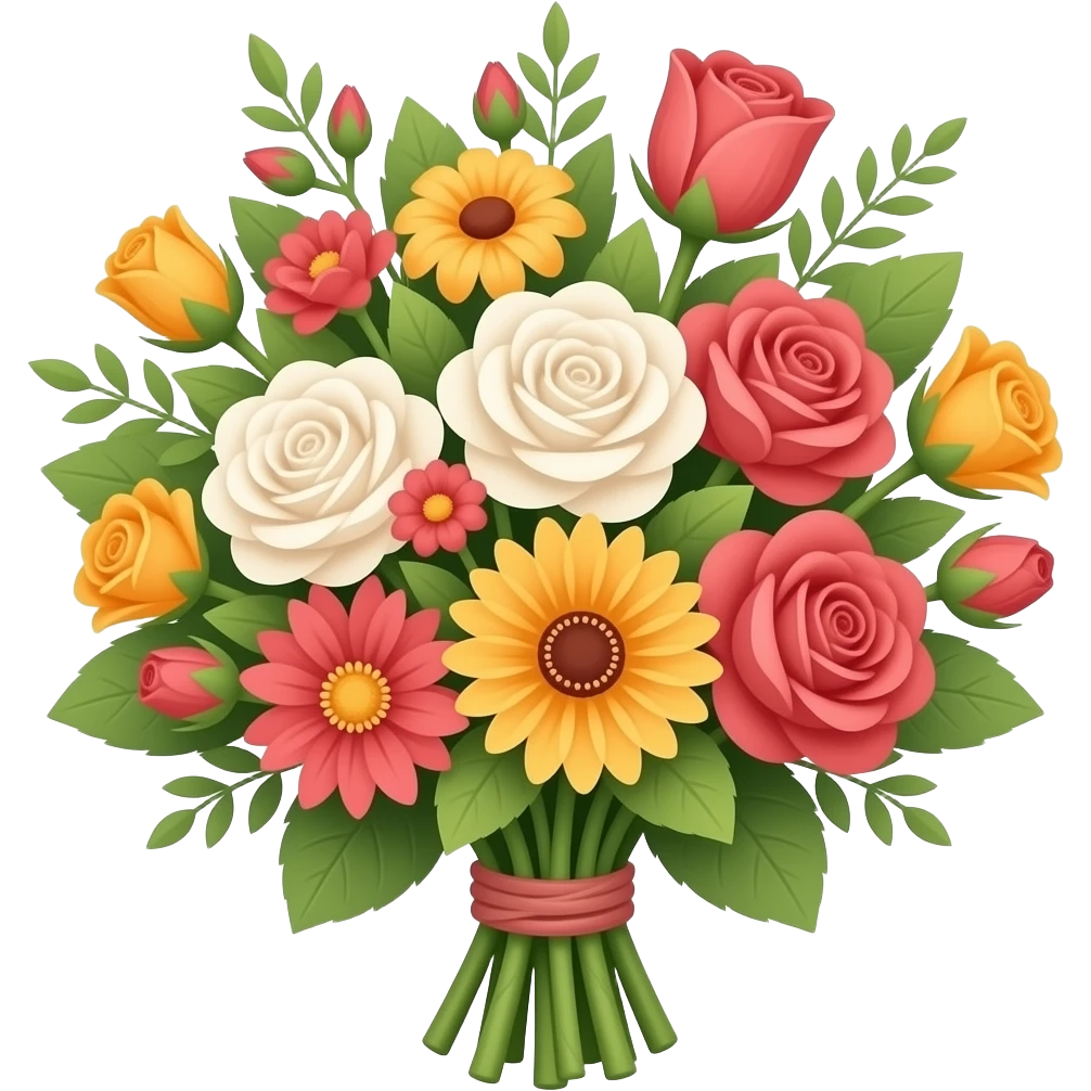Flower bouquet emoji