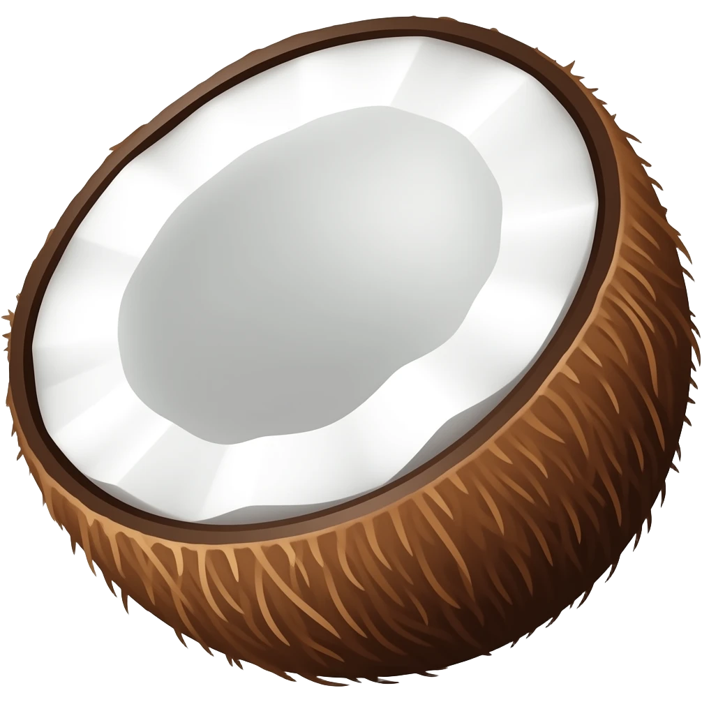 Coconut emoji