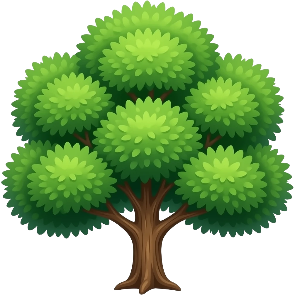 alder tree emoji