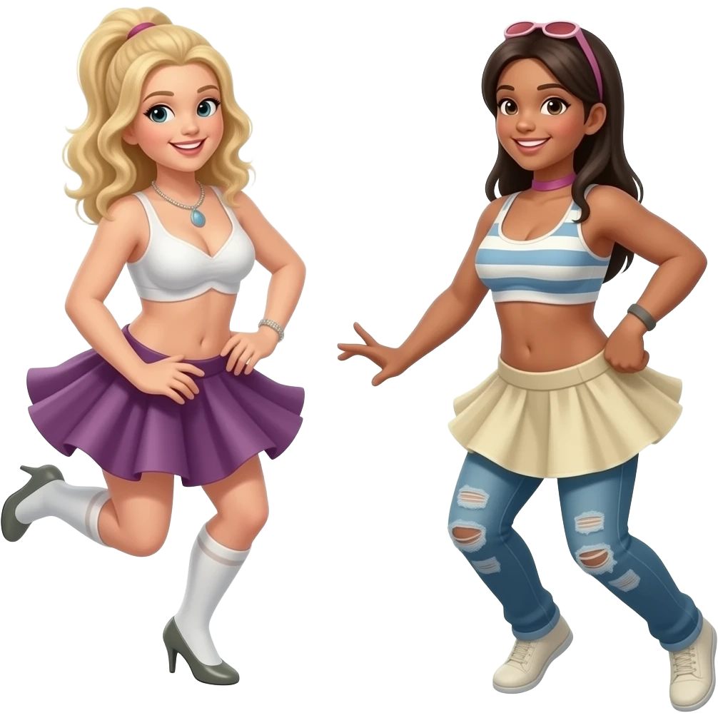 Dancing boobs emoji