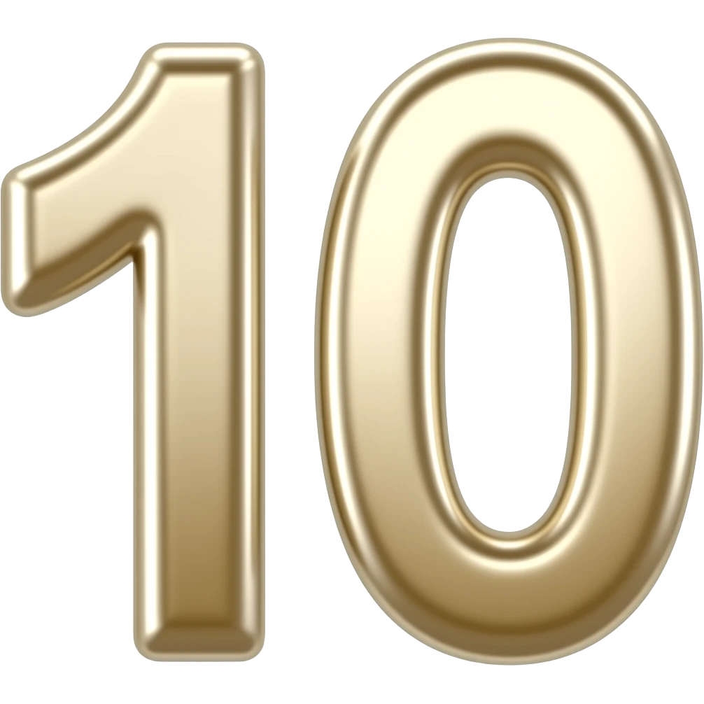 10 emoji