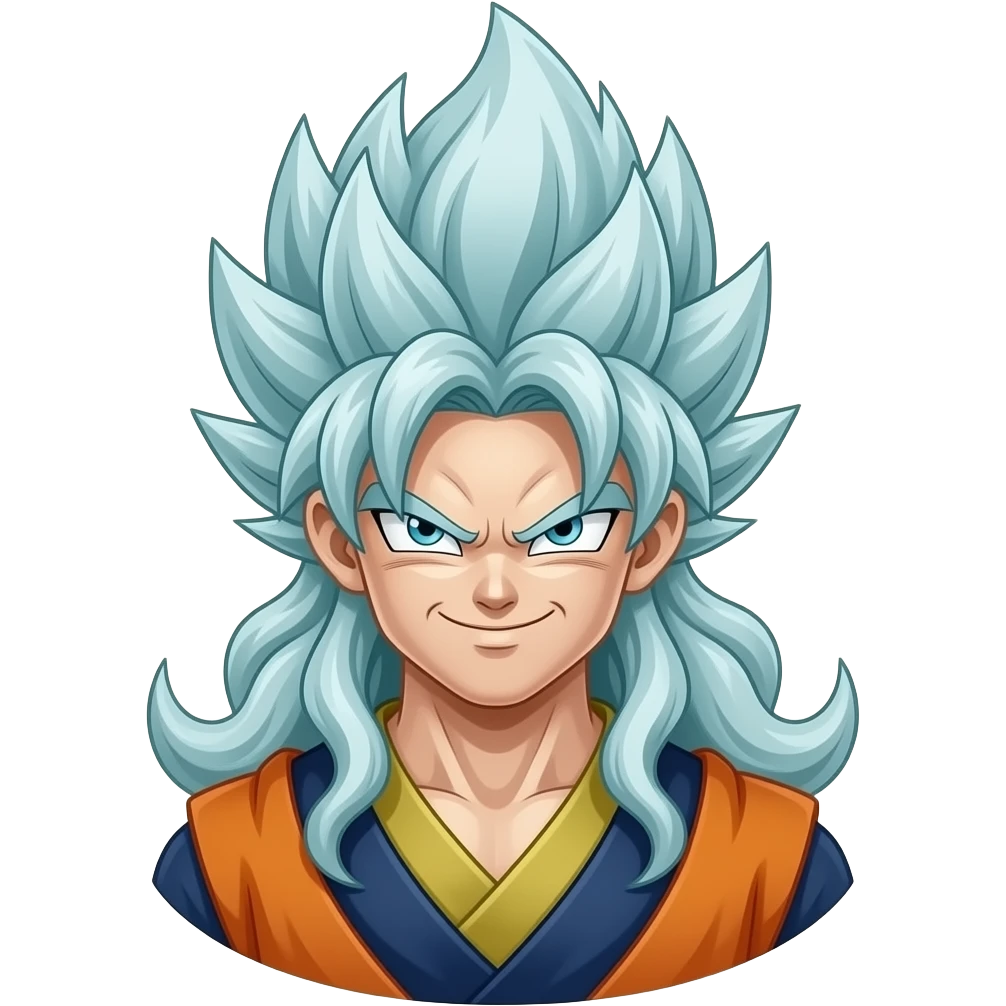 zamasu from dragon ball super are both become turned out as evilness emoji