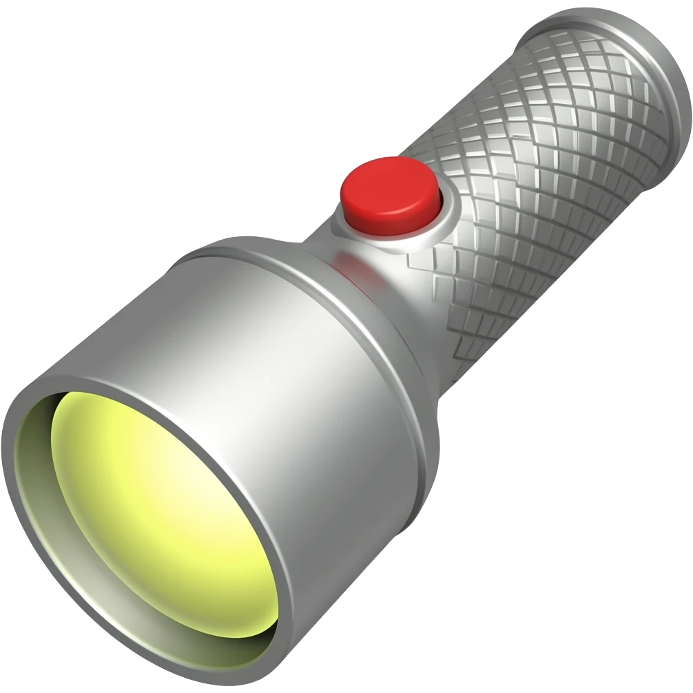 flashlight emoji