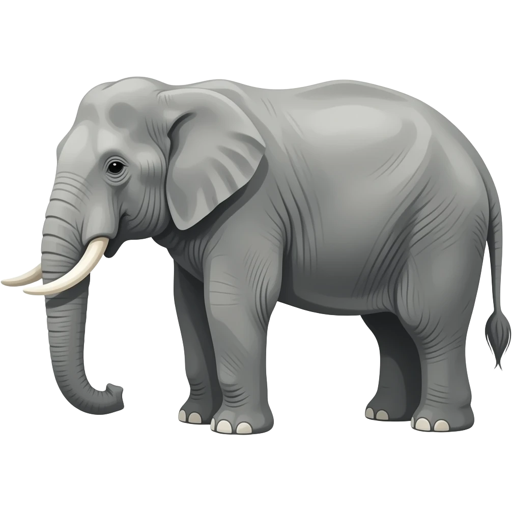 Elephas maximus emoji