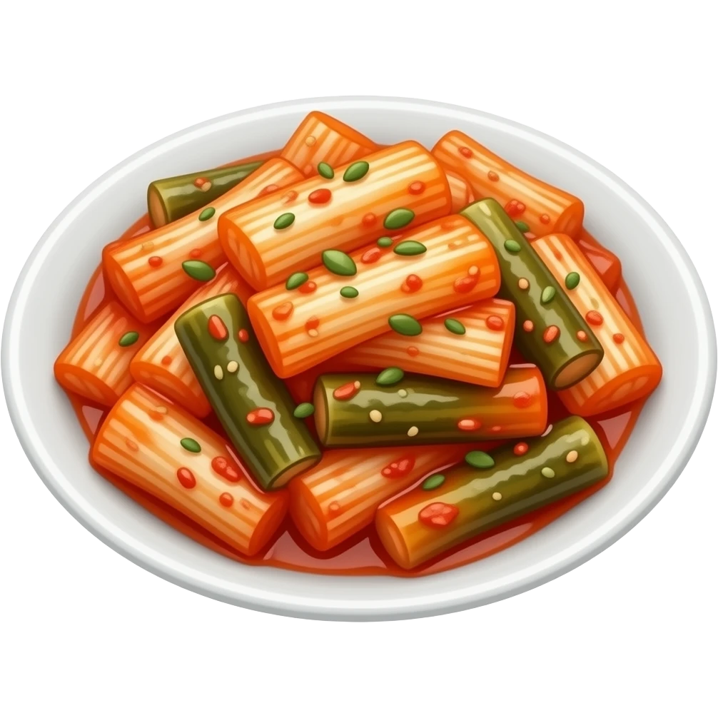 kimchi on dish emoji