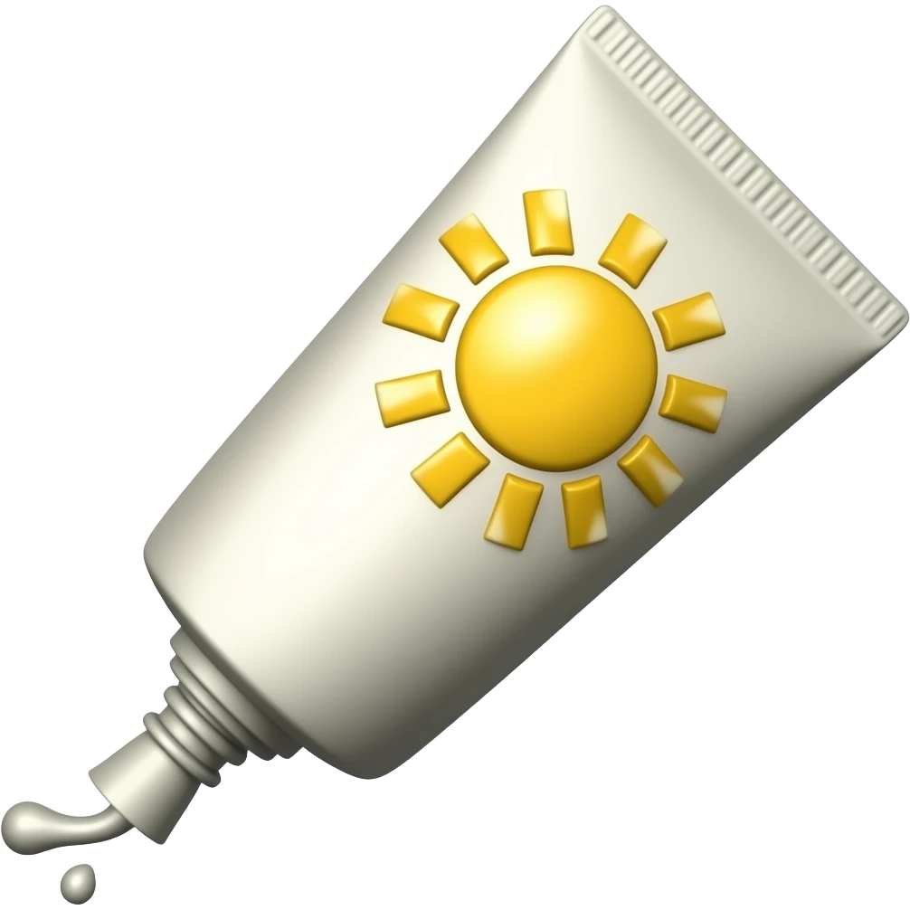 sunscreen emoji