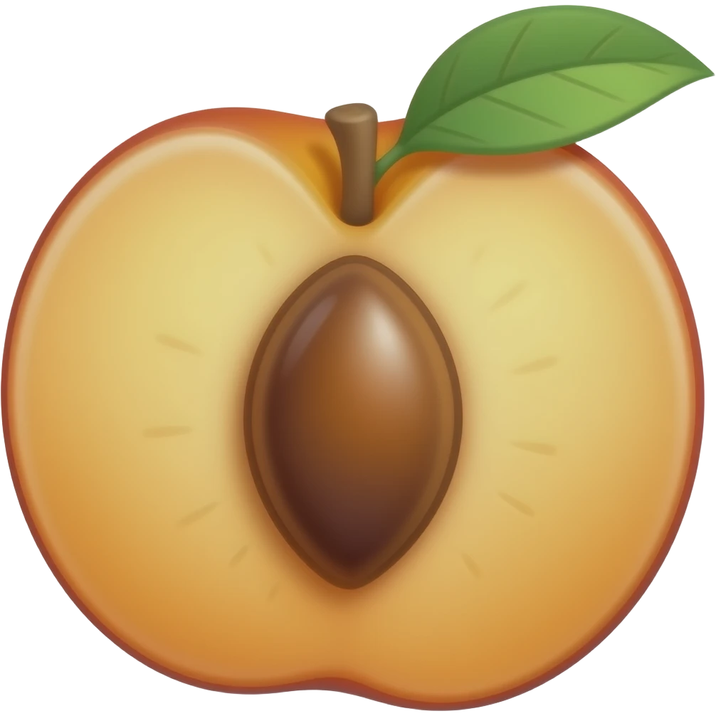 nectarine emoji