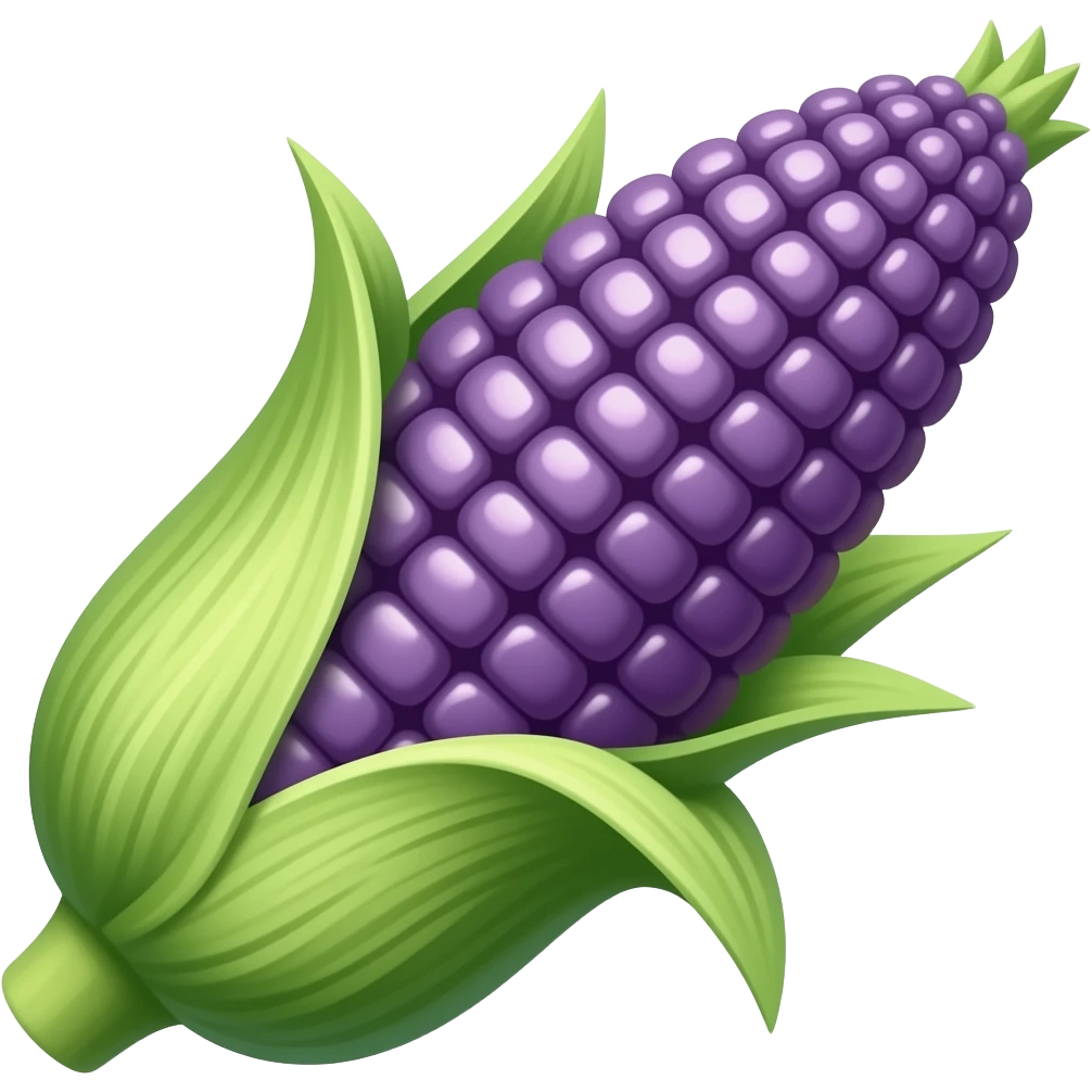 corn purple emoji
