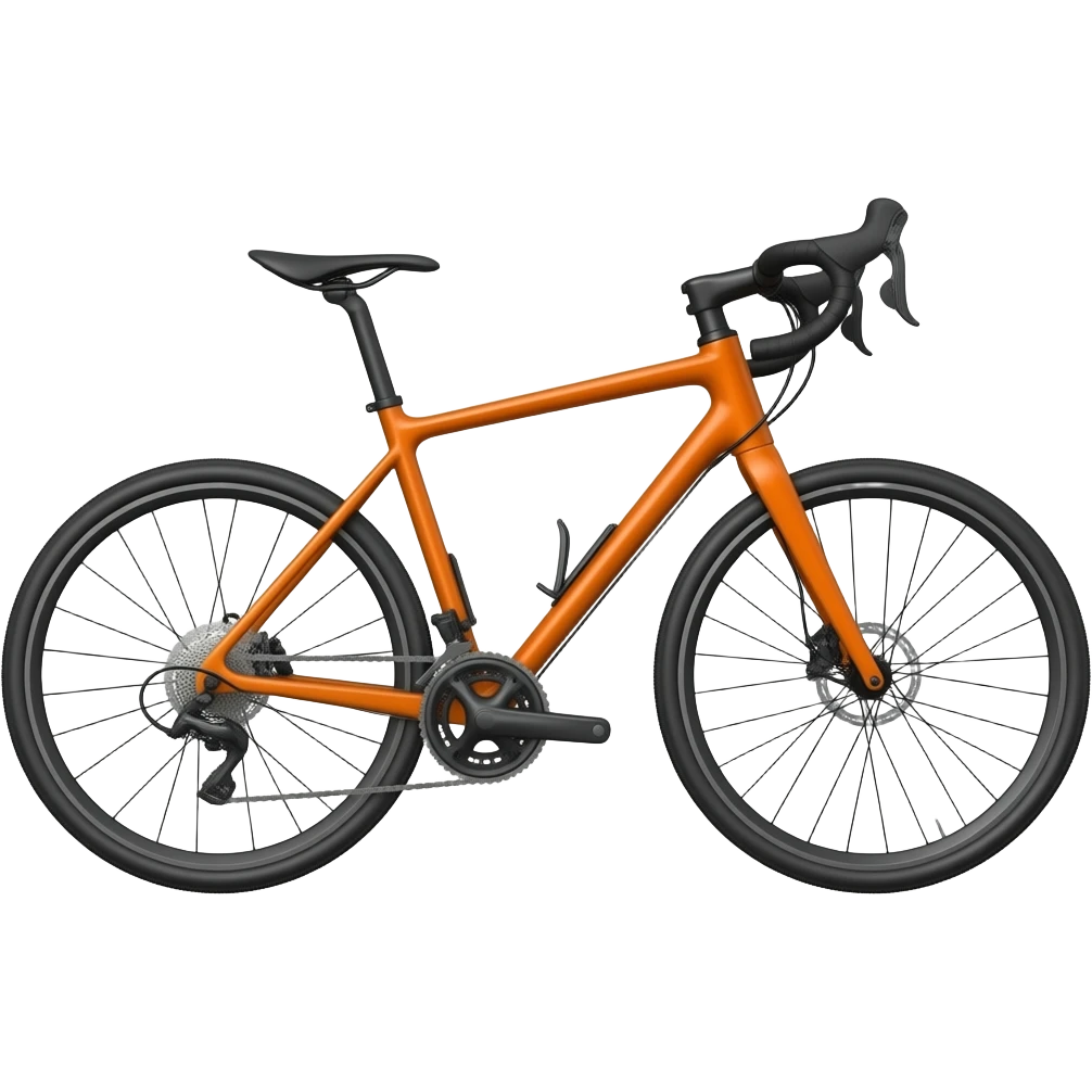 Orange dual suspension bike emoji