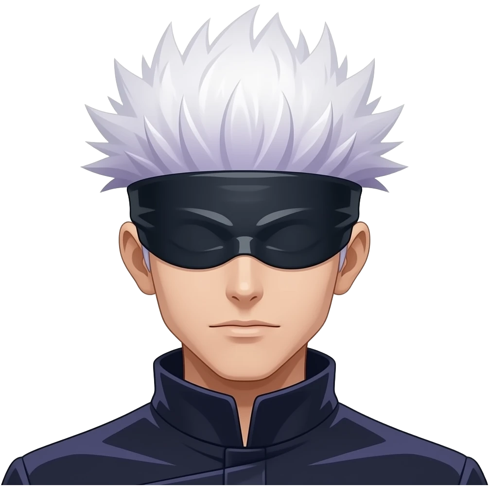 Gojo from jujutsu kaisen emoji