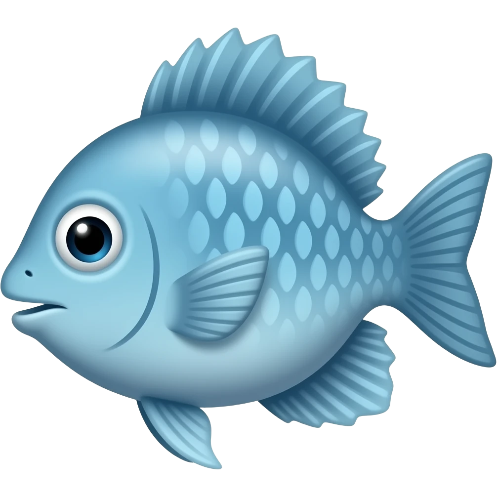 blue fish emoji