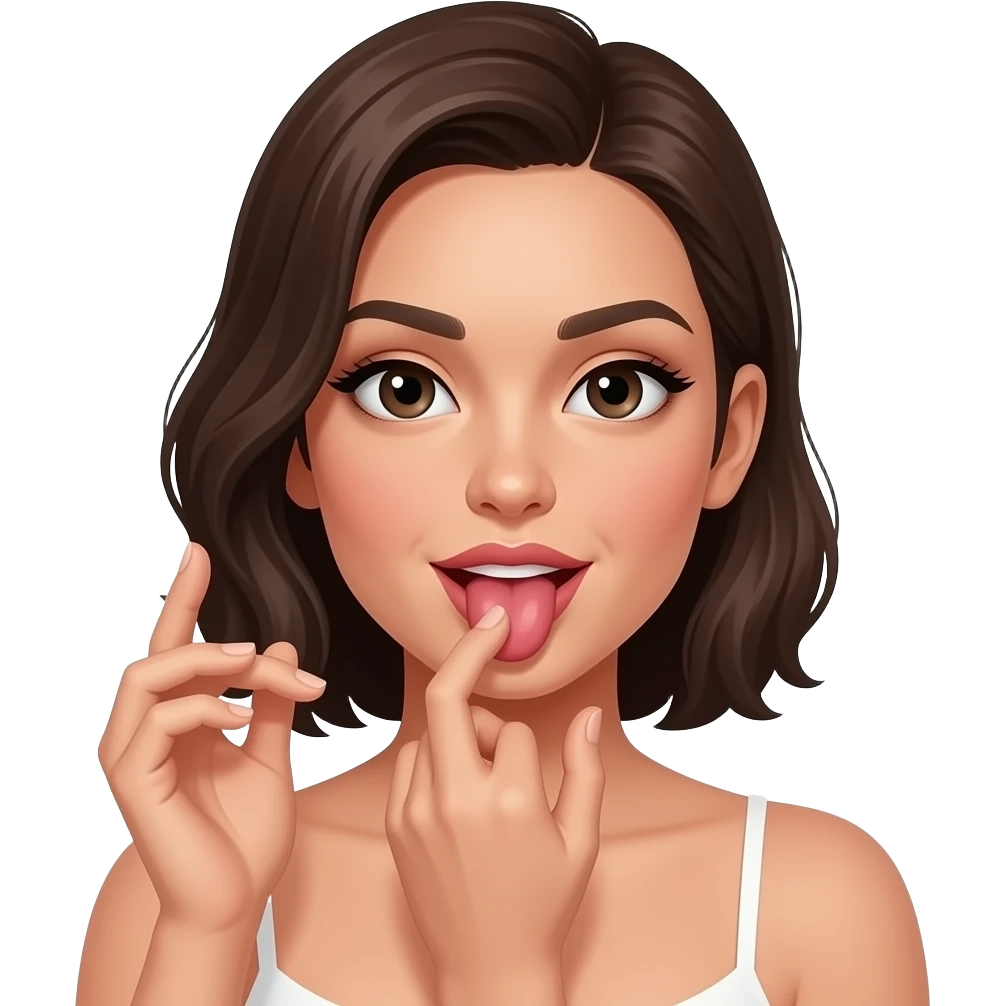 Lick your pussy emoji