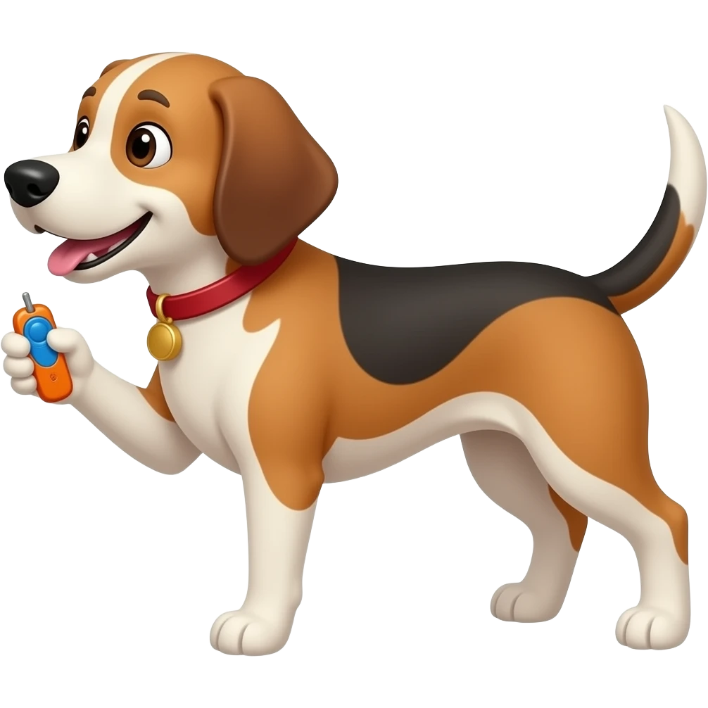 clicker dog training emoji