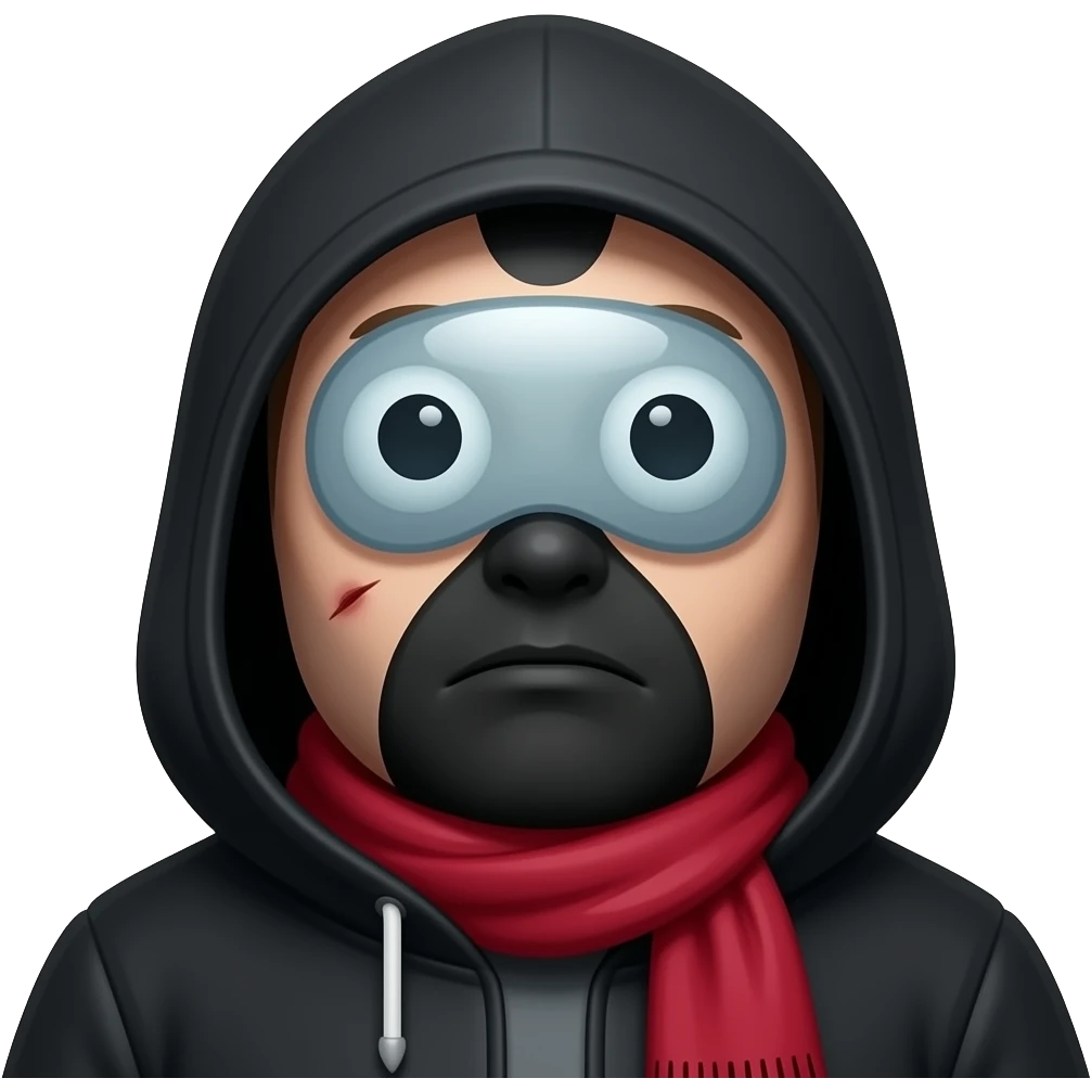 Among us Imposter that looks like frontman from squid game emoji
