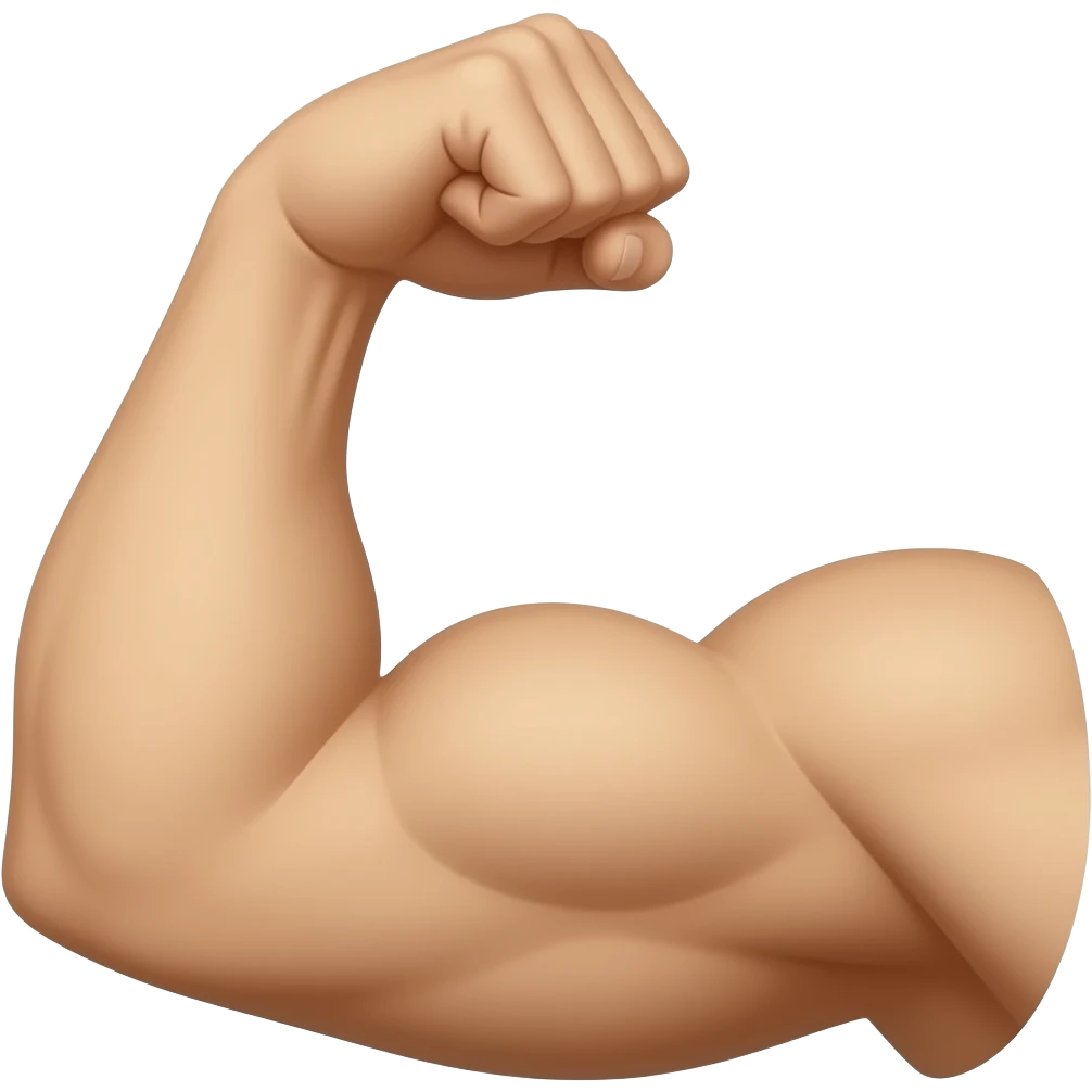 arm stronger emoji
